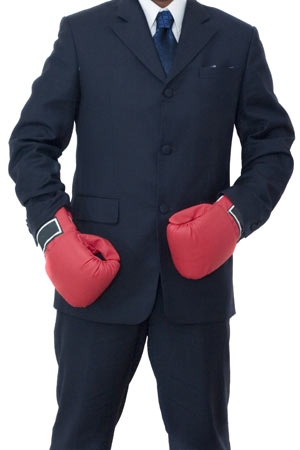 Coaching gants boxe Bernard Jouvel Leadership